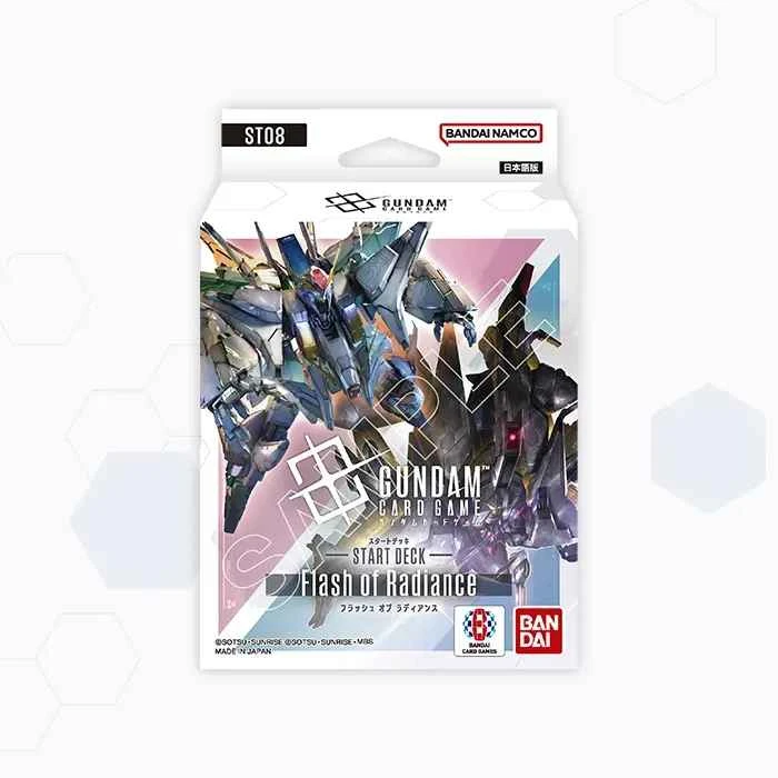 CATDOLL (Vorbestellung) Januar 2026 BANDAI Edition Gundam Card Game Starter Set Flash of Radiance [ST-08] (Japanische Version)