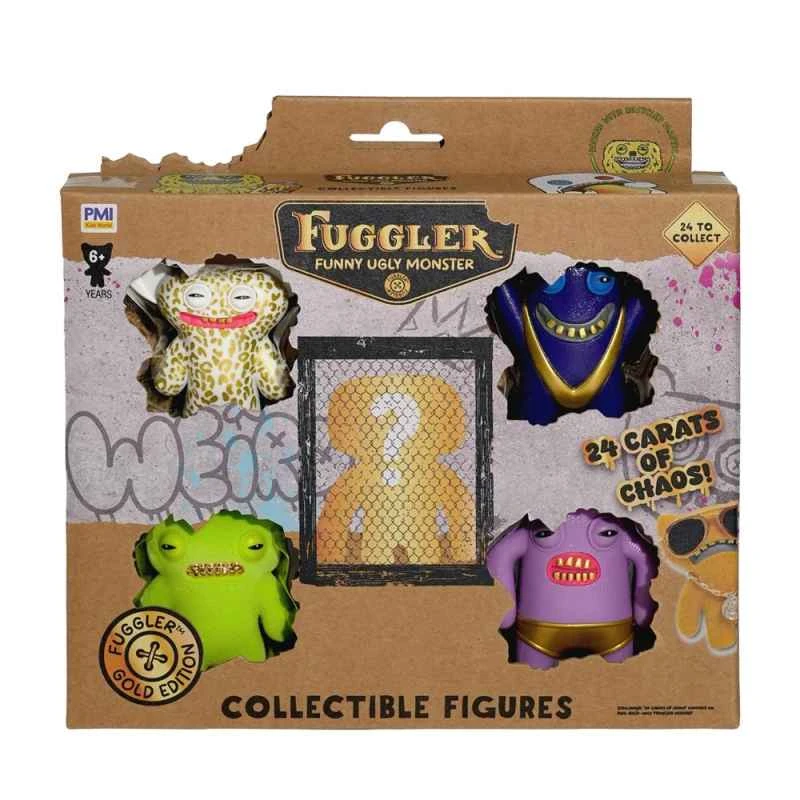 CATDOLL (Fuggler) Funky Toothbear Figuren S3 Gold Serie 5-teiliges Set (Zufälliger Artikel erhalten)