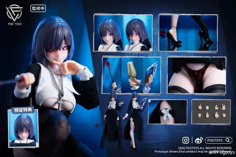 CATDOLL (Vorbestellung) August 2026 Fogtoys YU-01B Schwester Layla Figur im Maßstab 1:12 + Zubehör