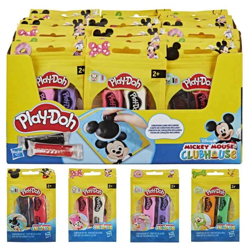 CATDOLL (Hasbro) Play-Doh Disney Junior Serienfiguren-Miniatur-Kreativset, zufällige Lieferung.